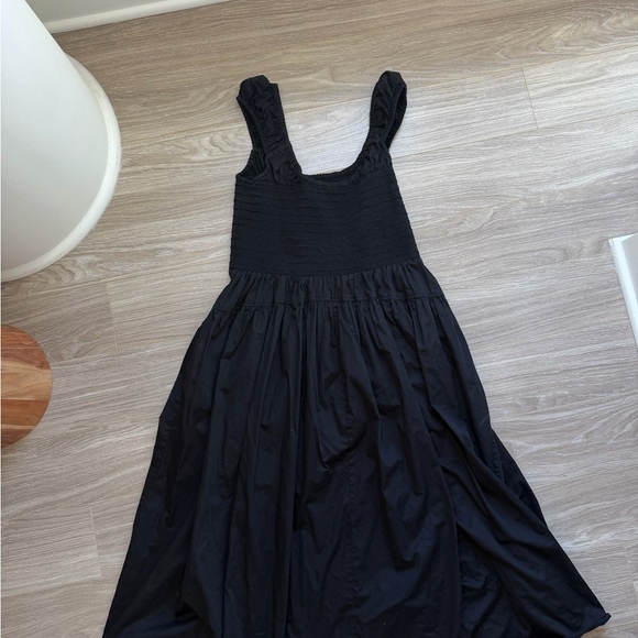 La Ligne Women’s Vivian Poplin 100% Cotton Dress Sz XXL EUC in Black - Picture 2 of 12